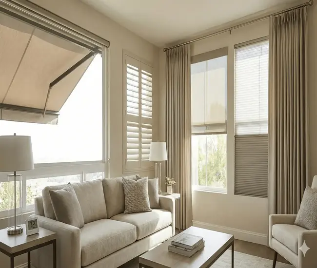 Window Treatments to Block Heat & Sun