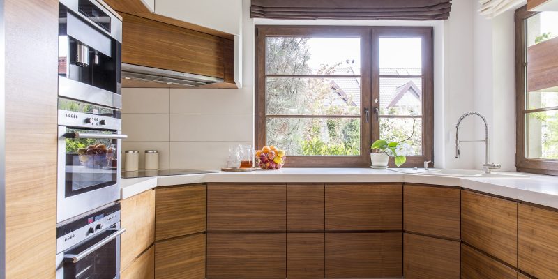 Get creative with your kitchen window blinds and make a statement!