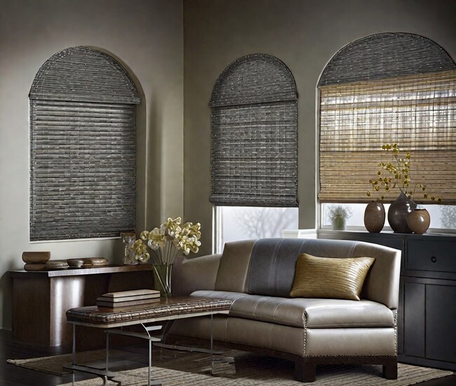 Woven shades for any room