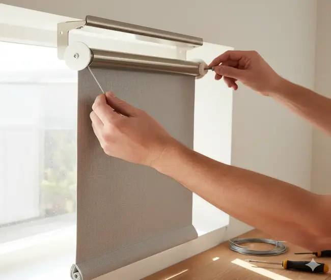 How to Tension a Spring-Loaded Roller Blind? A Step-by-Step Guide