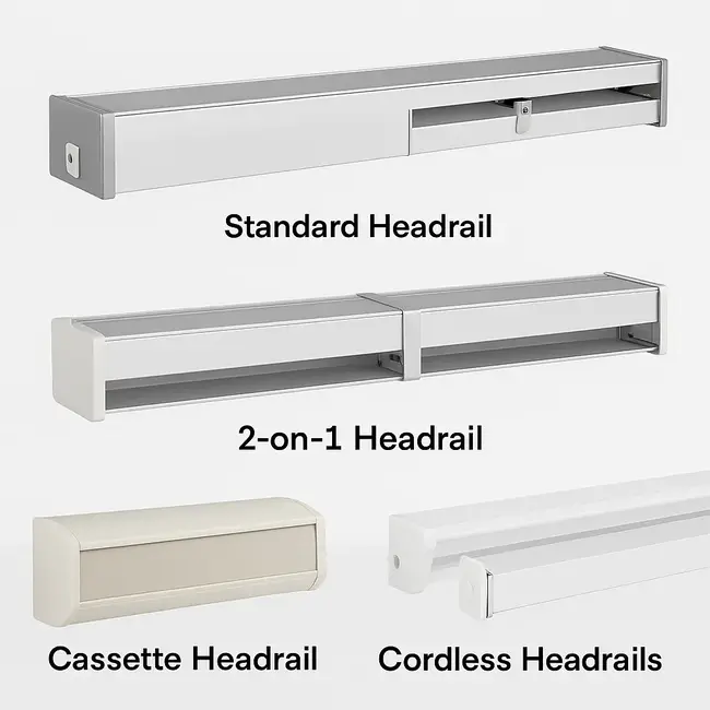 Types of Headrails