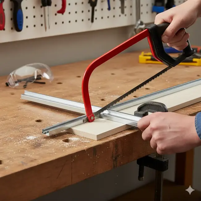 Hacksaw – Easily Cut Both Faux Wood & Metal Parts of the Blinds