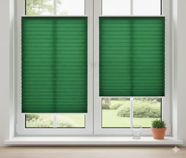 Green Cellular Shades – Best All-Weather Window Treatments