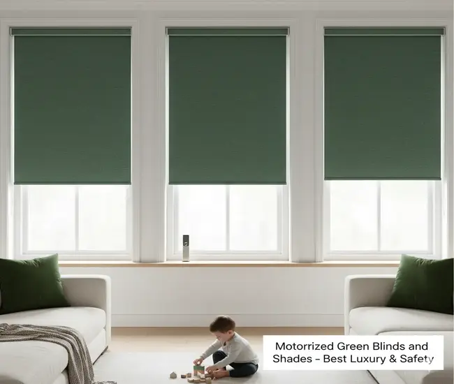 Motorized Green Blinds and Shades – Best Luxury & Safety