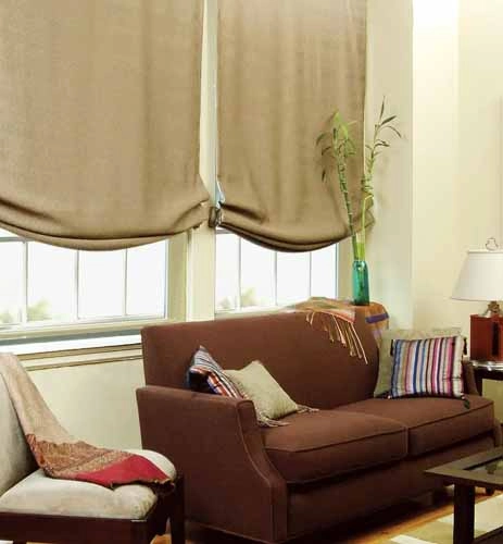 Exquisite Relaxed Roman Shades