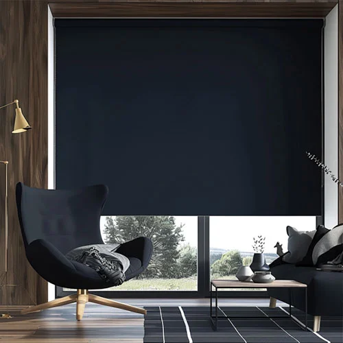 Blackout Roller Shade Essential - Navy