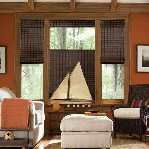 Top Down Bottom Up Woven Wood Shades
