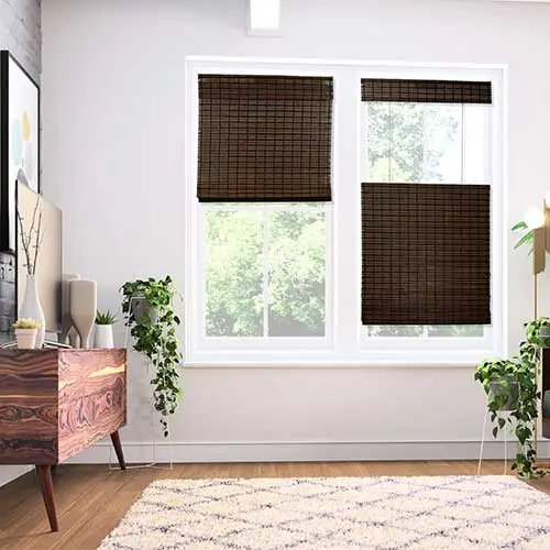 Top Down Bottom Up Woven Wood Shades Exquisite