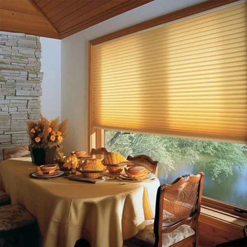 Cellular Shades in a Dinning Room2